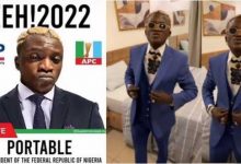 Photo of Portable Declares For Presidency Under Two Parties, Shares Campaign Poster