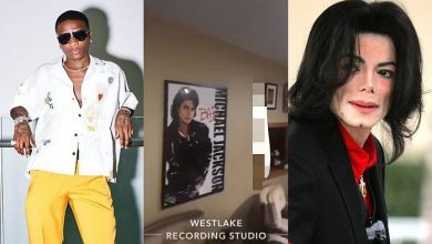 Photo of Wizkid Makes History, As He Records In Michael Jackson’s Studio In The US (Watch Video)
