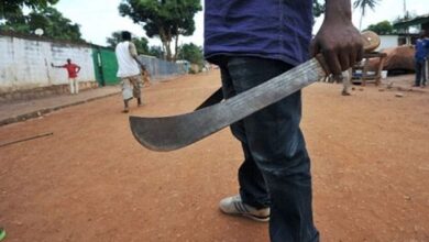 Photo of Moment A Man Attacked His Wife With Cutlass Over Girlfriend In Rivers State